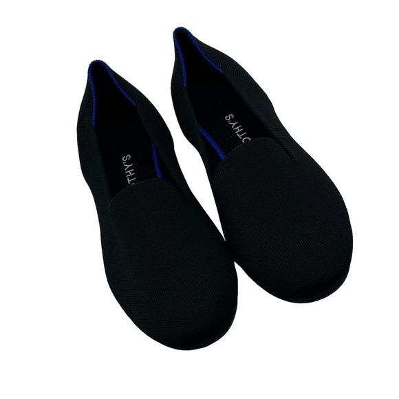 Rothy’s The Loafers Slip On Shoes Black Size W11 NWOB - Picture 9 of 11